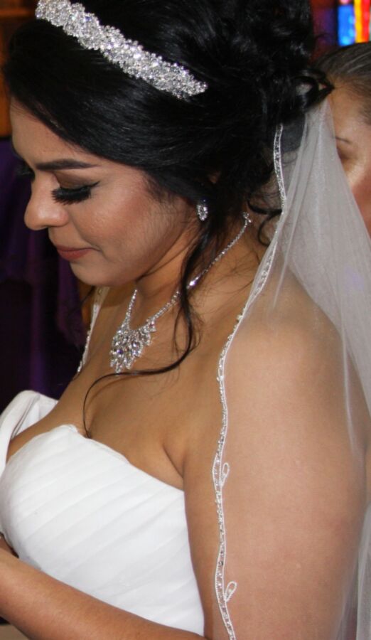 Free porn pics of Mexican Milf Bride on Wedding Day 16 of 29 pics