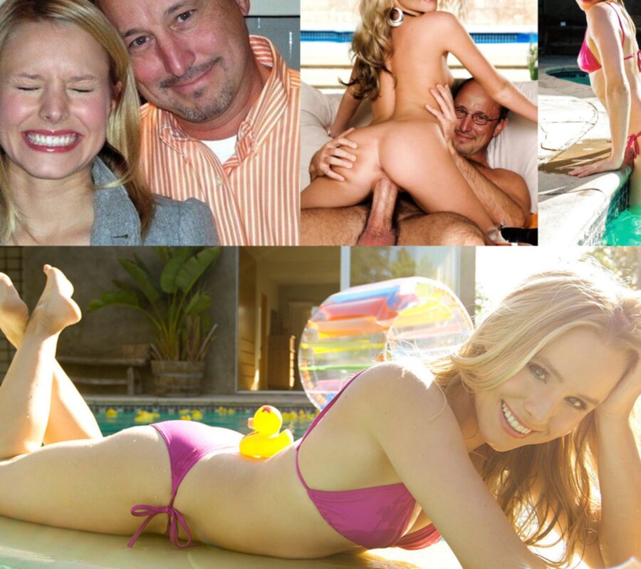 Free porn pics of Kristen Bell knows how to keep her Daddy happy 1 of 5 pics