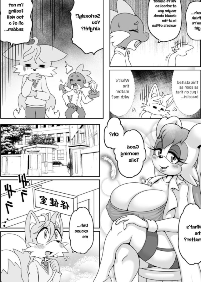 Free porn pics of Sonic Comix: Vanilla x Tails 5 of 14 pics