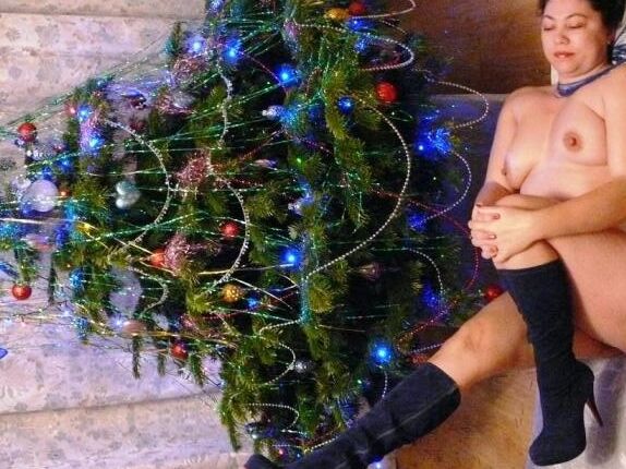 Free porn pics of Naked at Christmas 12 of 27 pics