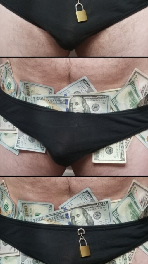 Free porn pics of Money stuffed bikini briefs 6 of 6 pics