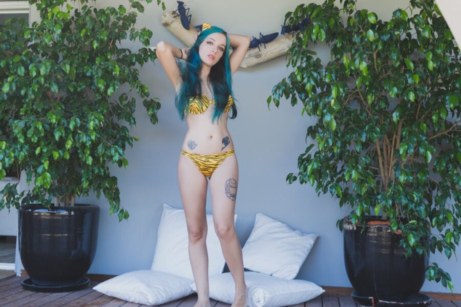Free porn pics of Suicide Girls - Ainoa - Down From The Sky 2 of 47 pics