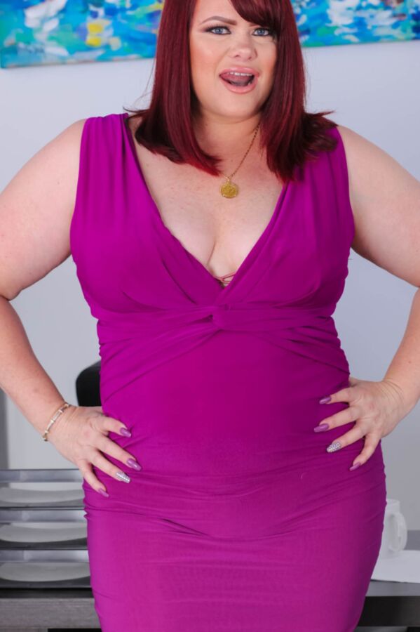 Free porn pics of Marcy Diamond - purple dress big booty office tease 24 of 285 pics