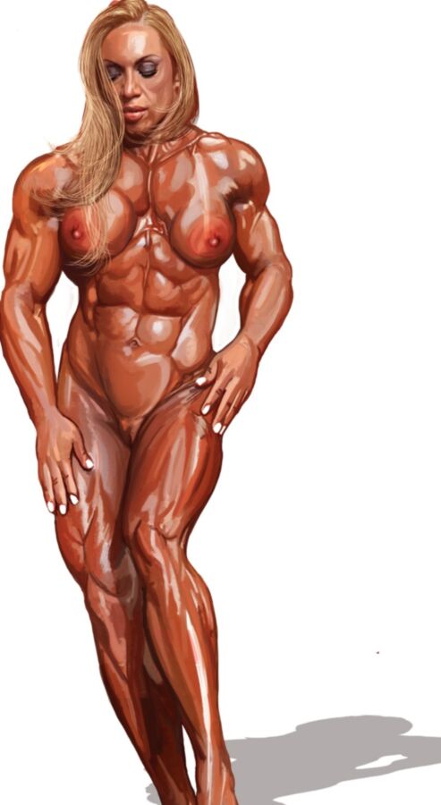 Free porn pics of Sgcaio! Wonderful Artist Who Illustrates Female Muscles! 8 of 106 pics