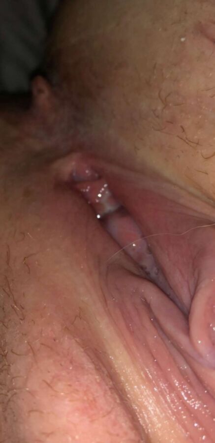 Free porn pics of My girlfriends first creampie from another man 1 of 2 pics