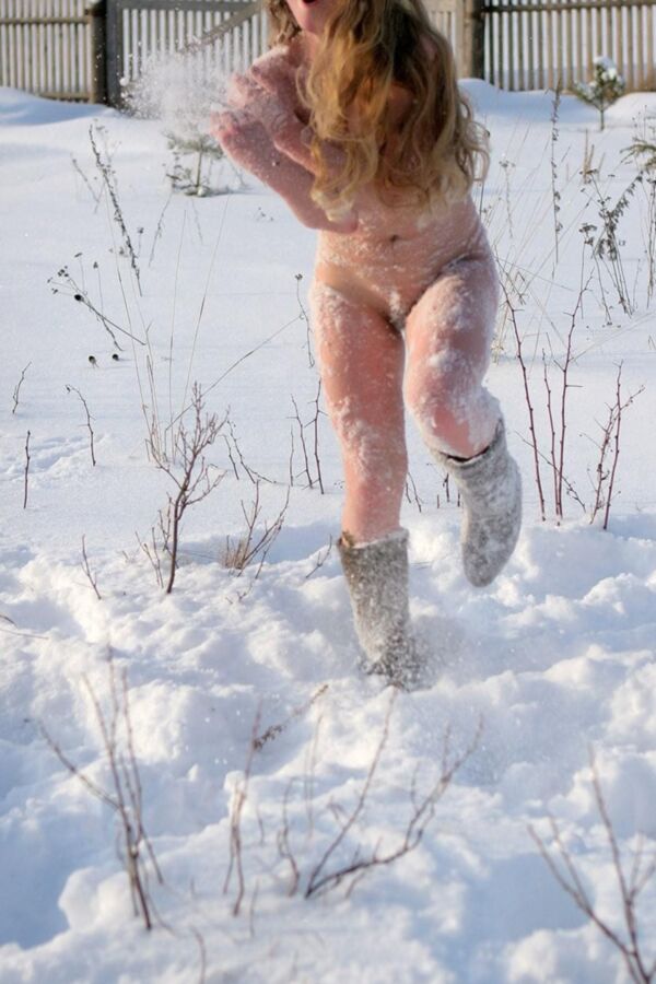 Free porn pics of Russians Bathing in the Snow 5 of 75 pics