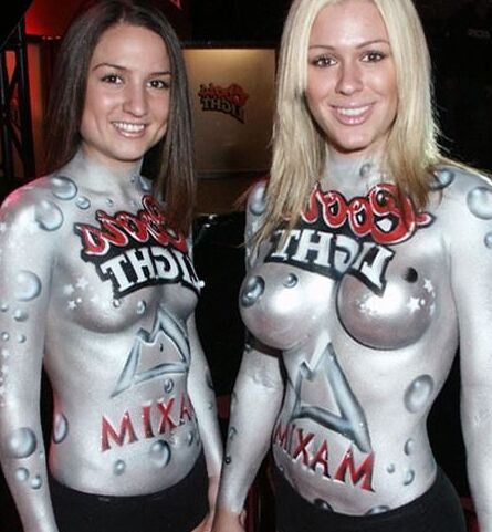 Big Tit Body Paint