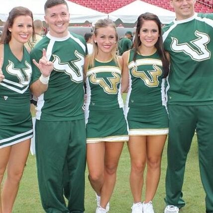 Free porn pics of University of South Florida cheerleaders 7 of 13 pics