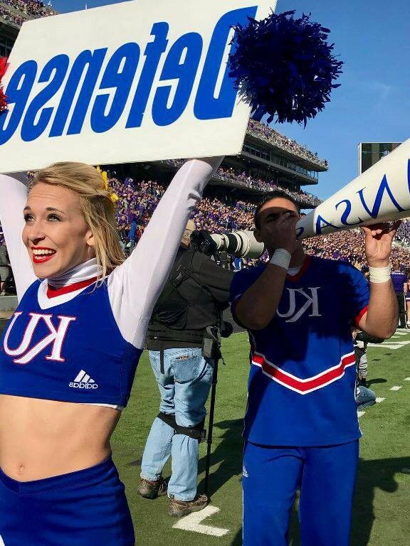 Free porn pics of University of Kansas cheerleaders 22 of 35 pics