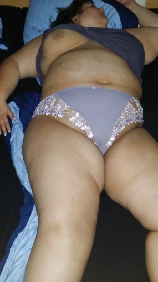 Free porn pics of Sleeping BBW Slut Wife Being Exposed  8 of 18 pics