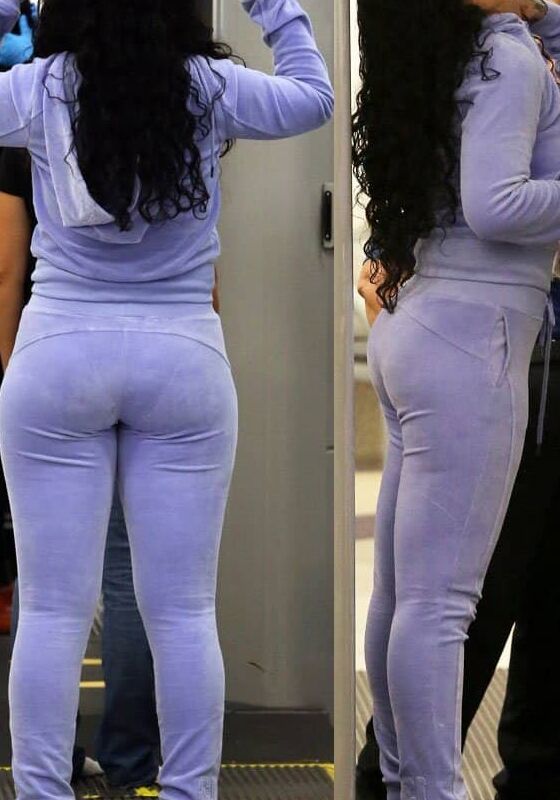 Free porn pics of Rihanna purple sweatpants 14 of 14 pics