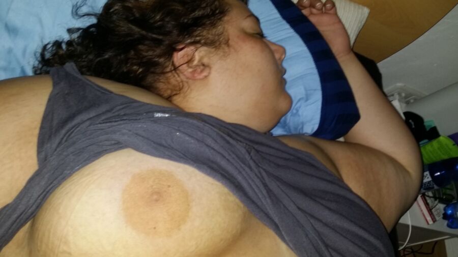 Free porn pics of Sleeping BBW Slut Wife Being Exposed  16 of 18 pics