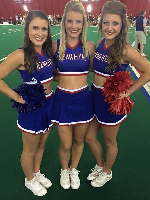 Free porn pics of University of Kansas cheerleaders 5 of 35 pics