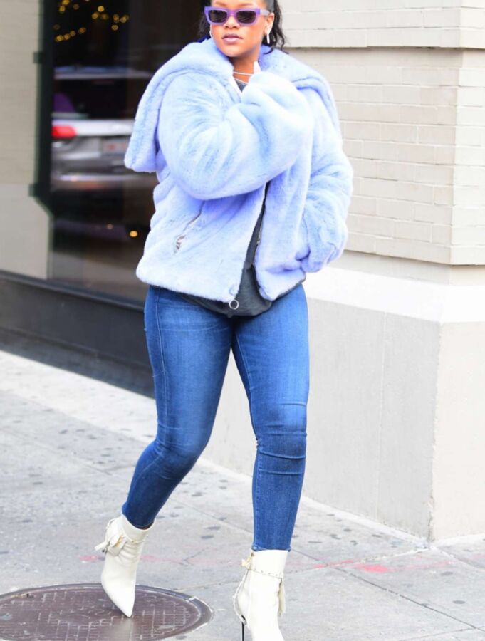 Free porn pics of Rihanna blue jeans 8 of 15 pics