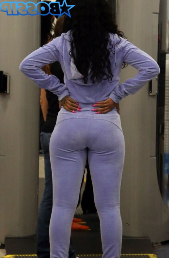 Free porn pics of Rihanna purple sweatpants 9 of 14 pics