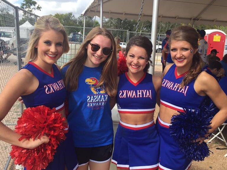 Free porn pics of University of Kansas cheerleaders 14 of 35 pics