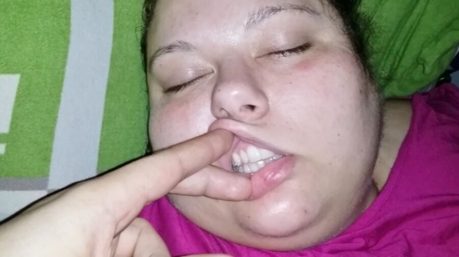 Free porn pics of Sleeping Fat Slut Wife Used And Humiliated  23 of 23 pics