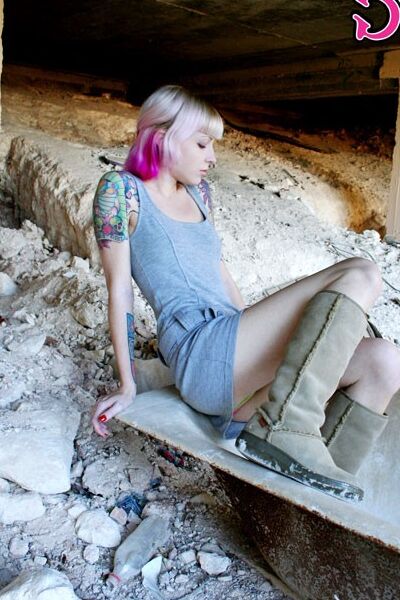 Free porn pics of Suicide Girls - Bracket - Rusty Rub 17 of 52 pics