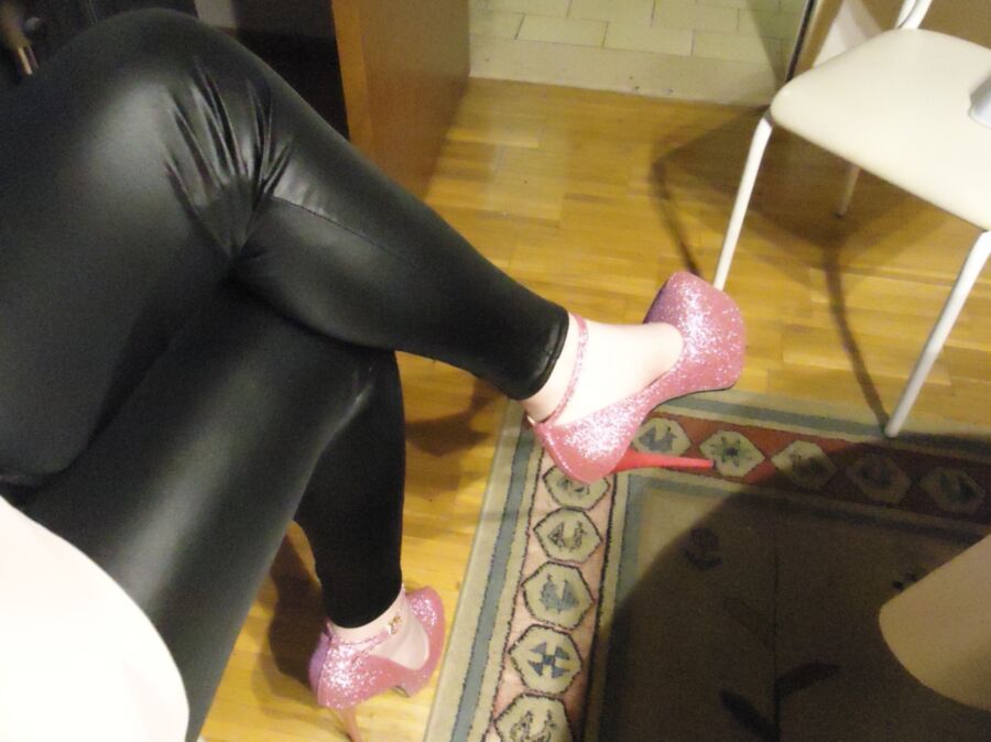 Free porn pics of Dressed in pink and black 18 of 31 pics