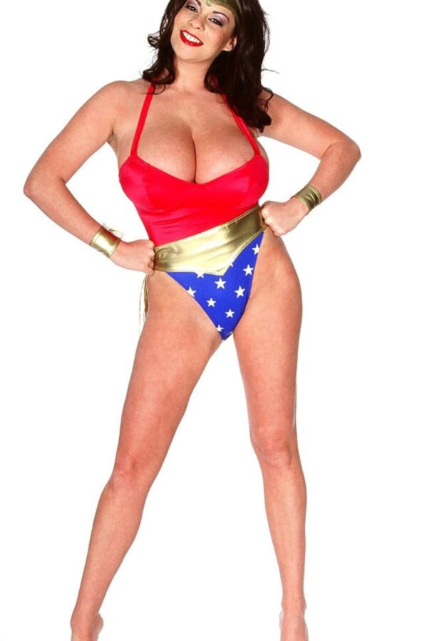 Free porn pics of Linsey Dawn Superhero 1 of 40 pics