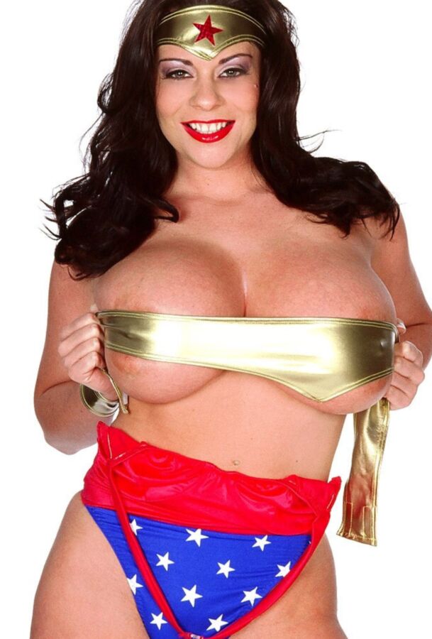 Free porn pics of Linsey Dawn Superhero 10 of 40 pics