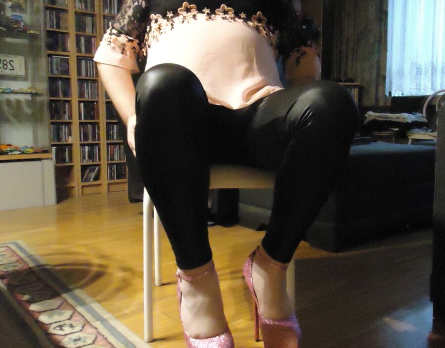 Free porn pics of Dressed in pink and black 11 of 31 pics