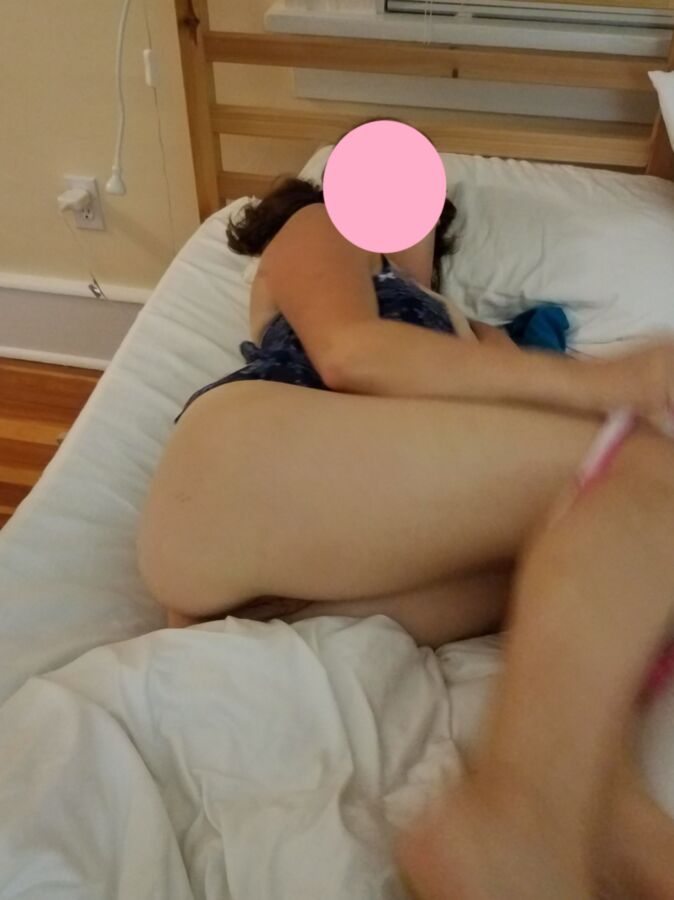 Free porn pics of Young Wife uses her magic wand and cum in her panties 10 of 21 pics