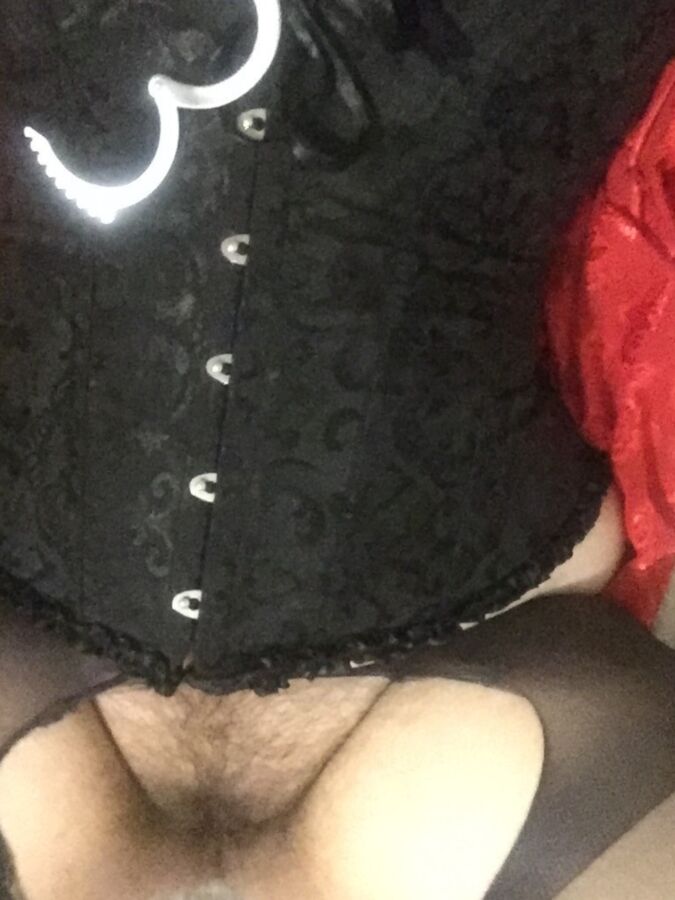 Free porn pics of Slut in corset and bondage 5 of 20 pics