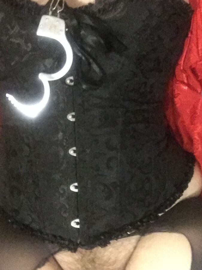 Free porn pics of Slut in corset and bondage 7 of 20 pics