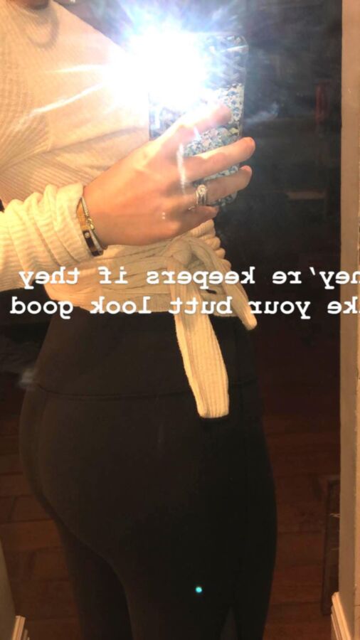 Free porn pics of Amateur British Girl Yoga Pants  1 of 5 pics