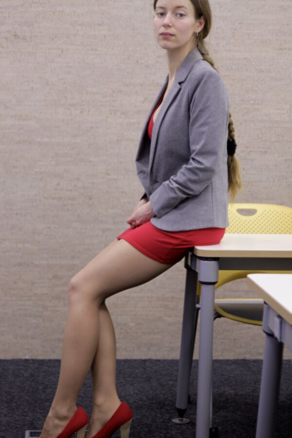 Free porn pics of Show Her Off - Skinny Russian Office Girl 2 of 39 pics