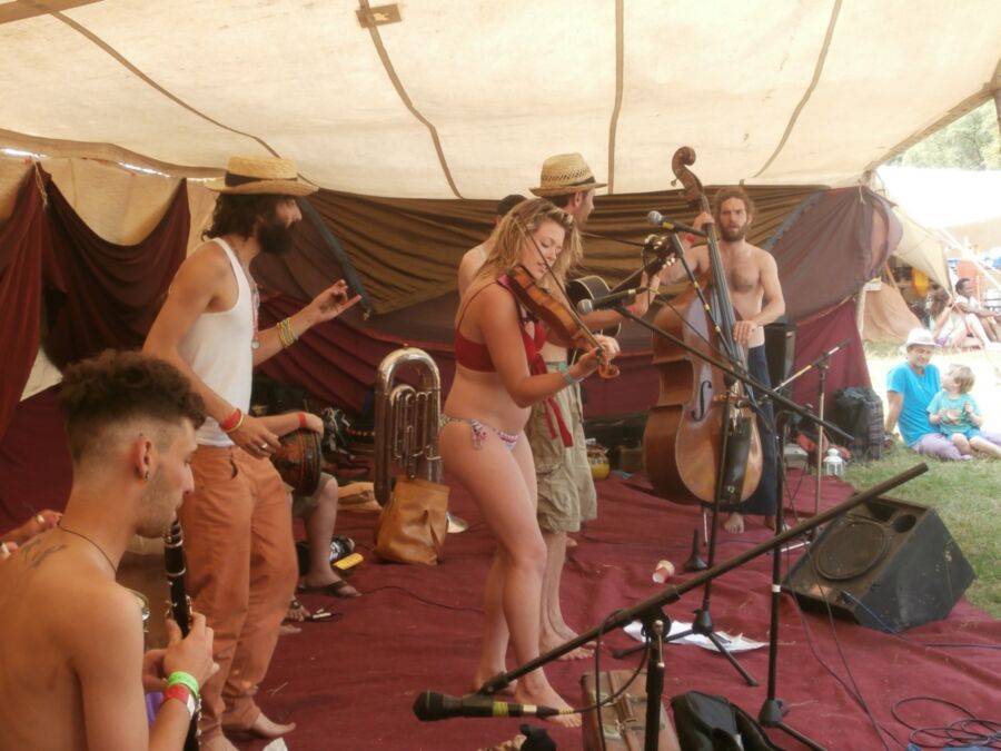 Free porn pics of Naked Hippie  festival 6 of 24 pics