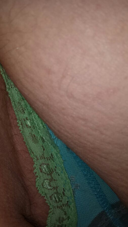 Free porn pics of Green lace panties  10 of 55 pics