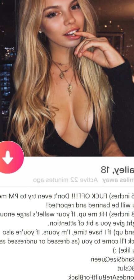 Free porn pics of Racetraitors Tinder profiles (extreme, bbc, cuckold, findom) 9 of 11 pics