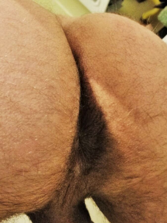 Free porn pics of My hairy ass 3 of 5 pics