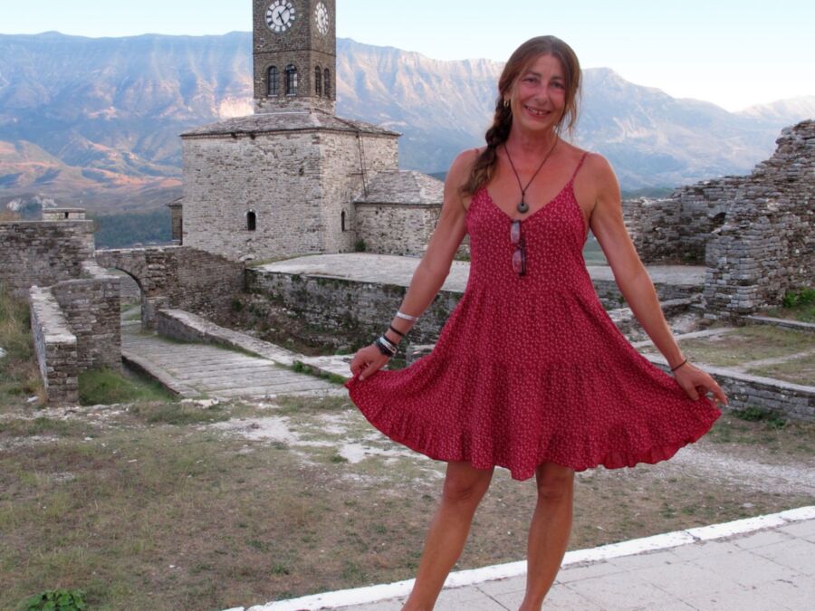 Free porn pics of Sexy Italian Mature Topless Vacation 22 of 48 pics