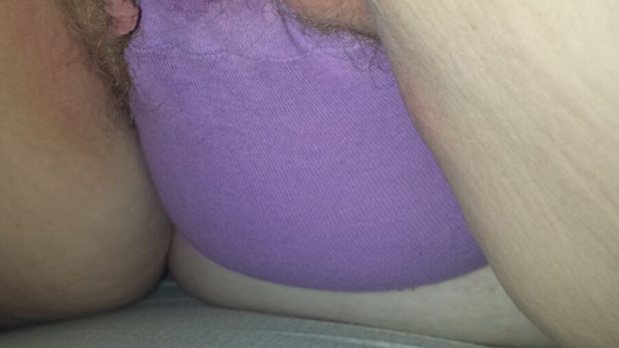 Free porn pics of Sexy wife in different purple panties  17 of 91 pics