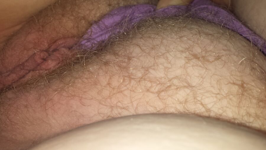 Free porn pics of Sexy wife in different purple panties  8 of 91 pics