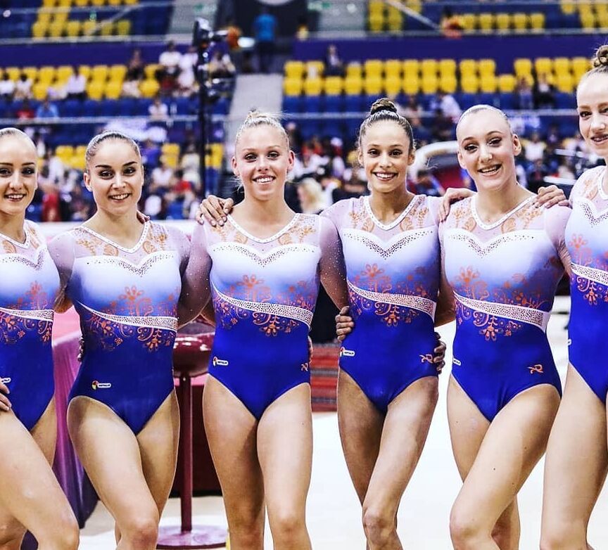 Free porn pics of Dutch olympic gymnast team 11 of 13 pics