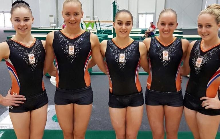 Free porn pics of Dutch olympic gymnast team 2 of 13 pics