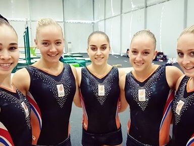 Free porn pics of Dutch olympic gymnast team 1 of 13 pics