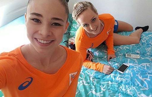 Free porn pics of Dutch olympic gymnast team 10 of 13 pics