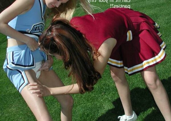 Free porn pics of Cheerleader Practice 10 of 15 pics