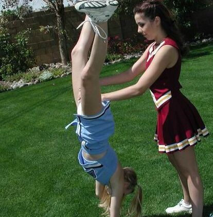 Free porn pics of Cheerleader Practice 13 of 15 pics