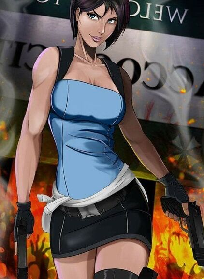 Free porn pics of Resident Evil: Jill Valentine 3 of 9 pics