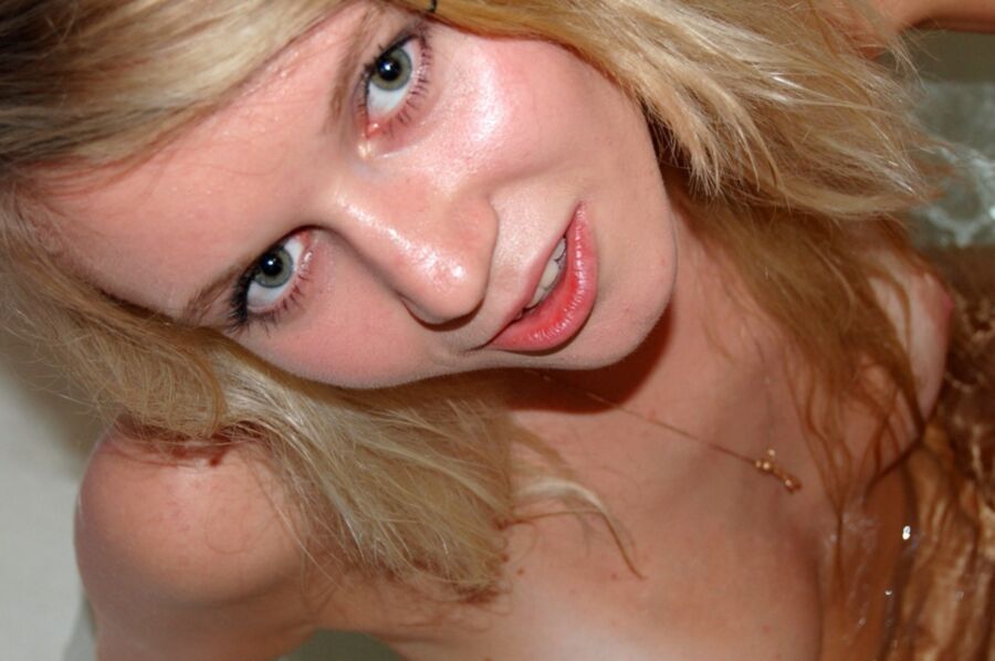 Free porn pics of Blonde in the Bathroom 3 of 19 pics