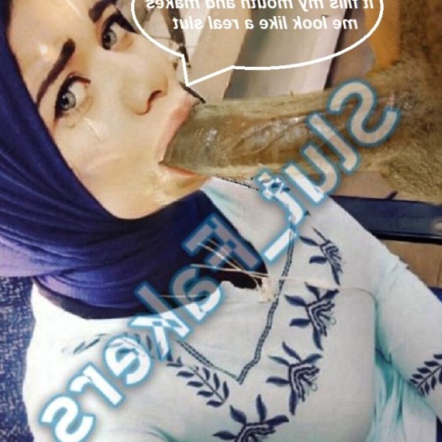 Free porn pics of Hijab sharmota blowjob fakes and caption 3 of 5 pics