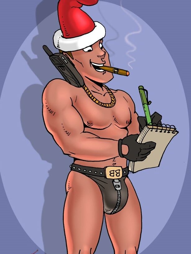 Free porn pics of Bond is perverted Santa 1 of 36 pics