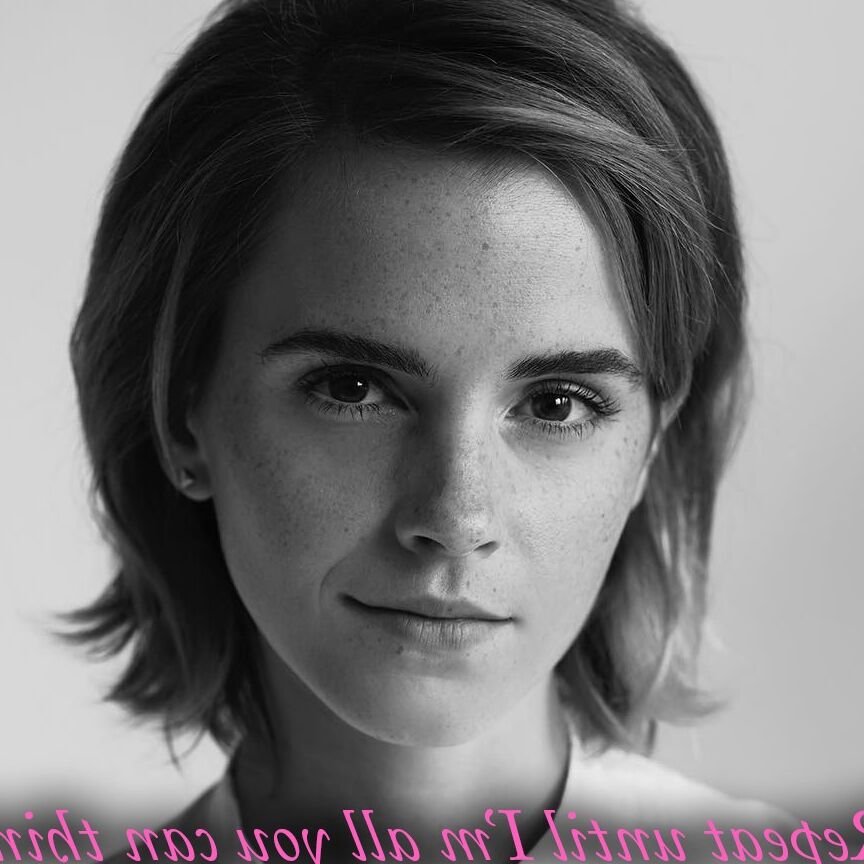 Free porn pics of Emma Watson JOI Edge [Femdom][Caption] 9 of 10 pics