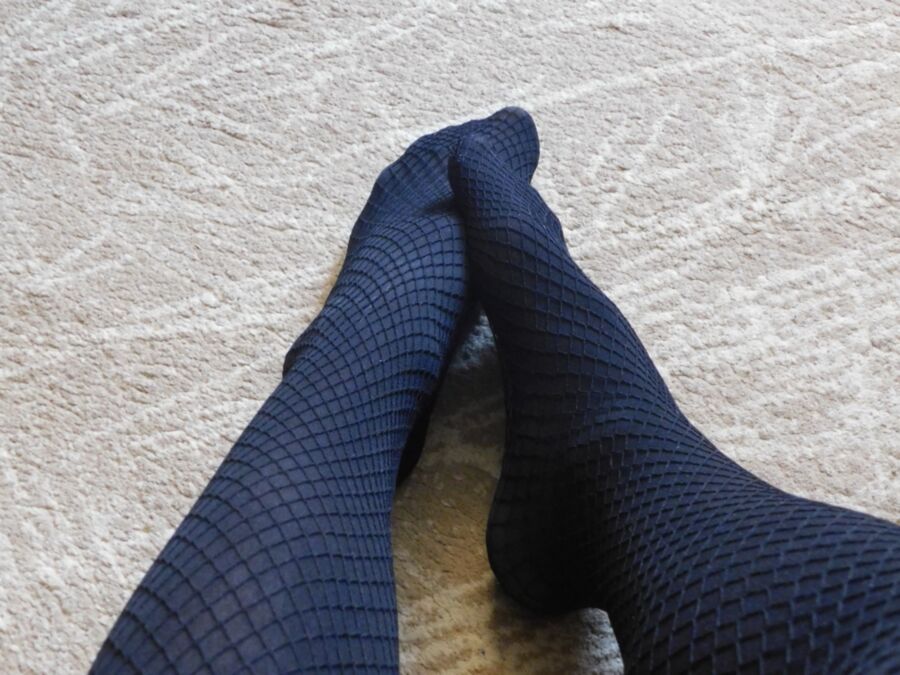 Free porn pics of My hot velvet heels and stockings 1 of 28 pics